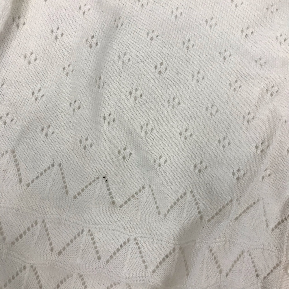 Vintage White Cardigan - Picture 7 of 9